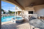 Vacation Mode to the Max in the Spacious Pool Deck and Summer Kitchen, Fun for All in the FL Sunshine
